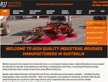 Tablet Screenshot of bjjbrushes.com.au